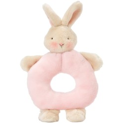 Bunny Ring Rattle Pink