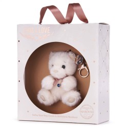 Bailey Bear Bag Charm & Birthstone Necklace - September