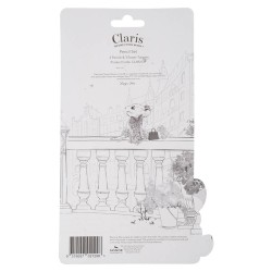 Claris Pencil Set With Eraser Toppers