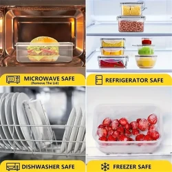 24pcs Premium Kitchen Storage Container Set