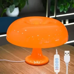 LED Mushroom Table Lamp - Modern Minimalist for Hotel and Home Decor