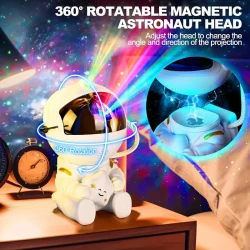 Remote Control Timing LED Nebula Night Light with Star Projector