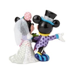 Mickey & Minnie Mouse Wedding Figurine