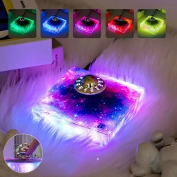 Levitating UFO Galaxy Lamp - Magnetic Suspension Star Light