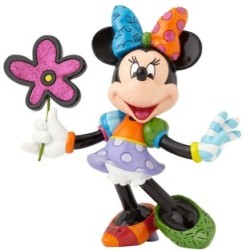 Minnie Mouse With Flowers Figurine - Large