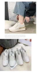 Female Lace-up Casual Shoes