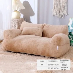 Luxury Cat Bed Sofa Winter Warm