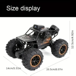 Wifi-Enabled Off-Road Rc Car With Camera - USB Rechargeable Alloy Toy For Climbing & Photography, Perfect Birthday Or Easter Gift