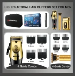 WEEME Golden Hair Clippers Set