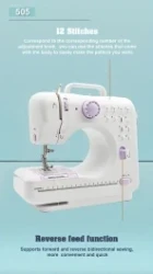 Portable-Sewing Machine Adjustable Speed