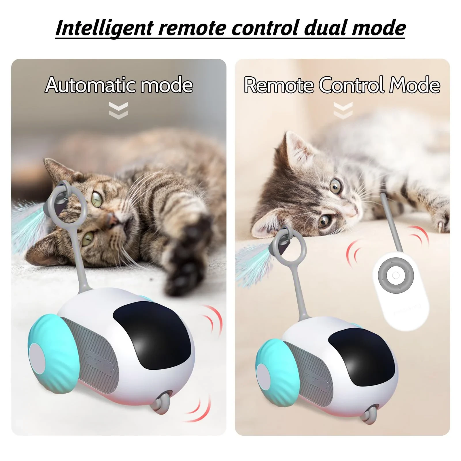 😻Automatic Cat Toy Car-Cat Toy