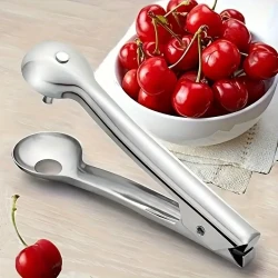 Reusable Hand Pressed Cherry Corer - Multifunctional Fruit Corer, RV Outdoor Camping Tool