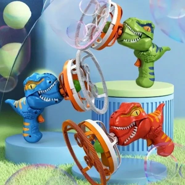 Delightful Dinosaur Bubble Blaster for Kids