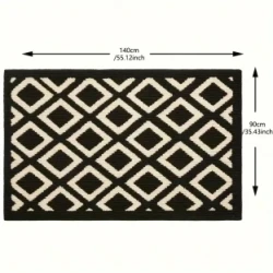 Super Absorbent Non-Slip Entrance Mat - Durable & Water-Resistant (140cm x 90cm)