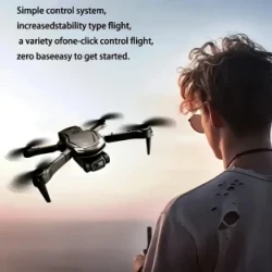 V88 WiFi Drone with 1800mAh Rechargeable Battery - 50M Signal Range, 90g Takeoff Weight, 3m/s Speed, 30M Altitude, Smartphone Control, One-Click Operation, Multi-Speed, Emergency Stop, 360° Stunts, LED Lights, USB Charging, for Ages 14+