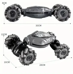 Twist Four-wheel Drive Climbing Racer - Crawlers with Gesture Sensing Deformation Remote Control, Off-road Vehicle for Boys, Rechargeable and Fun Racing Toy