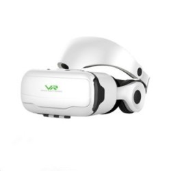 Head-Mounted Adjustable HD VR Glasses With Headset