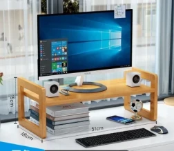 Office Desktop Screen Raising Rack Desktop Storage Rack