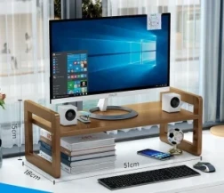 Office Desktop Screen Raising Rack Desktop Storage Rack