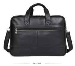 Leather Handbag Briefcase Napa Leather Comfortable Texture Men's Real-Leather Bag