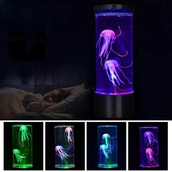 Color Changing Jellyfish Lamp - USB/Battery Powered Night Light