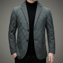 Men's Short Duck Down Business Casual Jacket