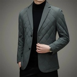 Men's Short Duck Down Business Casual Jacket