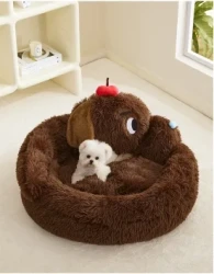 Plush Sofa Bed For Small Dogs And Cats Warm Accessories Large Dog Bed Mat Kennel Medium Basket Puppy Supplies