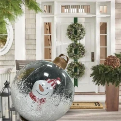 Outdoor Christmas PVC inflatable Decorated Ball