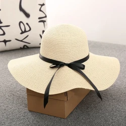 Women's Summer Beach Foldable Sun Hat