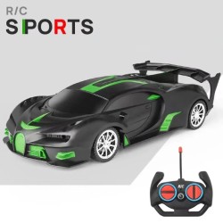 1:18 RC Sports Car - LED Light, 2.4G Remote Control High-Speed Drift Car