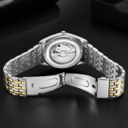 Casual Stainless Steel Waterproof Men's Mechanical Watch