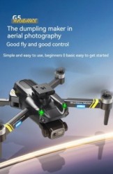 G5 Drone – 4K Dual Camera with Obstacle Avoidance and 2 Batteries for Extended Flight Tim