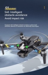 G5 Drone – 4K Dual Camera with Obstacle Avoidance and 2 Batteries for Extended Flight Tim