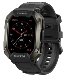 Outdoor Smart Watch 5ATM IP69K Waterproof Bluetooth