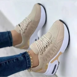 Women's Wedge Running Sneakers