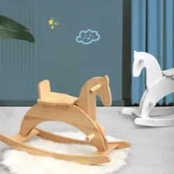 Moon Boat Children Rocking Horse