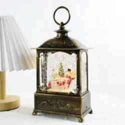 Christmas Decoration Crystal Lamp Music Box