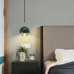 All Copper Light Luxury Bedroom Bedside Small Chandelier Nordic Personality