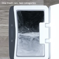 Automatic Induction Flip Trash Can