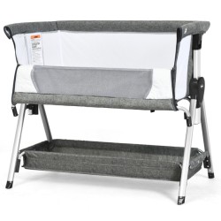 Height Adjustable Baby Crib