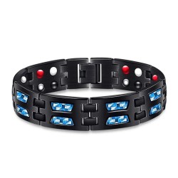 Titanium Magnetic Luxury Slimming Bracelet - Therapy Healthcare Jewelry for Men