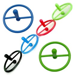 Creative Stress Relief Hovering Exclamation Point Gyroscope - Decompression Spinning Toy for Kids and Adults