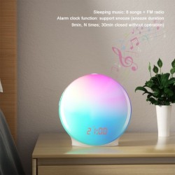 Sunrise Wake-up Light Creative Colorful Sleep With Small Night Lamp