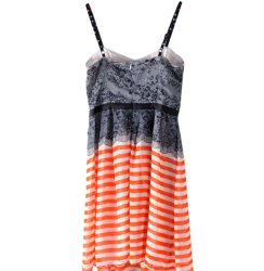 Spring and Summer Striped Dress