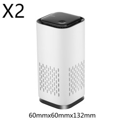 New Arrival Mini Portable Car Air Purifiers With Usb Cable Charging Home Office HEPA Filter Car Air Purifier