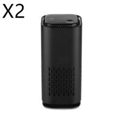 New Arrival Mini Portable Car Air Purifiers With Usb Cable Charging Home Office HEPA Filter Car Air Purifier