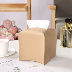 Leather Car Tissue Box Household Tissue Bag