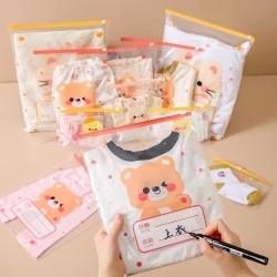 AC12 Travel Bag Zipper Lock Pouch Organizer Multipurpose Cute Character