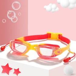 Kids Swimming Goggles/Adult Swimming Goggles, Silicone Ear Plugs, Kids Swimming Goggles